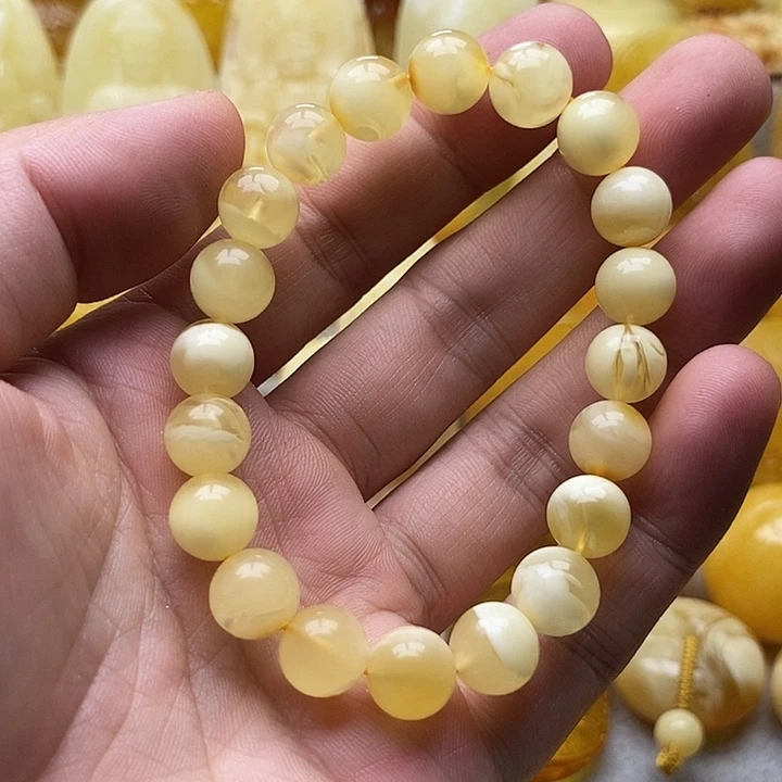 琥珀颈饰未镶嵌琥珀蜜蜡吊坠