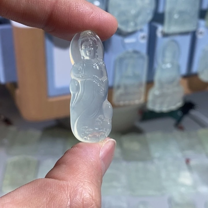 ^***^岫玉未镶嵌吊坠吊坠