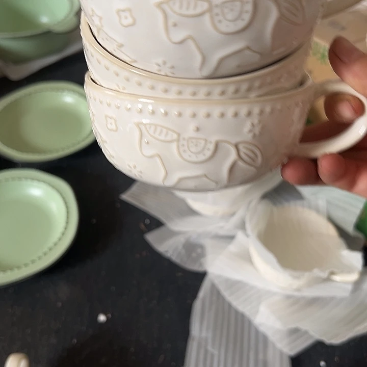 瓷片默认瑕疵商品小马