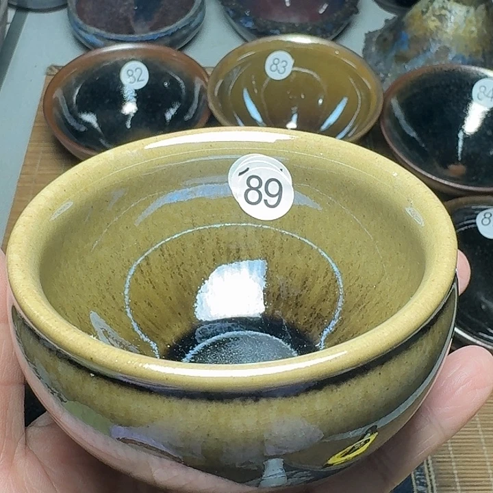 茶盏89 坚记茶盏摆件