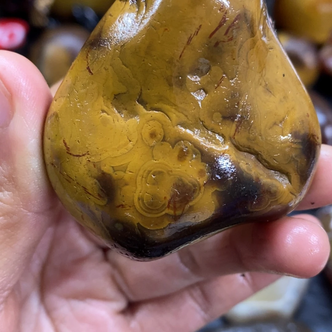 玛瑙/玉髓未镶嵌手把件