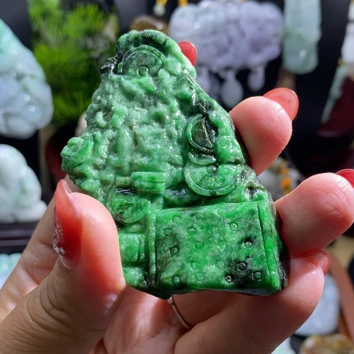 【闪购商品】颈饰未镶嵌翡翠八破