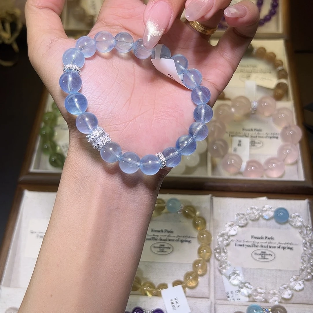 水晶手链未镶嵌施*光1-首单九折 48小时鉴赏