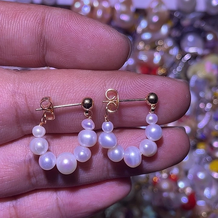 淡水珍珠未镶嵌吊坠(不含链)19