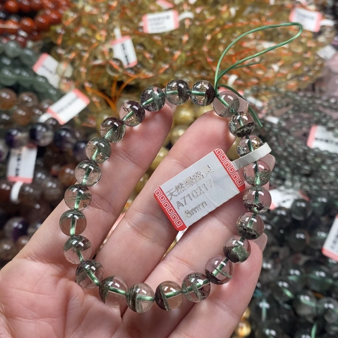 观***月水晶手链未镶嵌