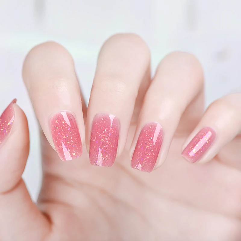 2025新款网红显白免烤速干指甲油持久油性不可撕拉~27水蜜桃