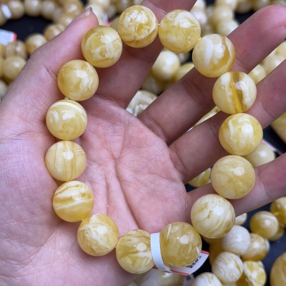 裸石琥珀未镶嵌尺寸14.5
