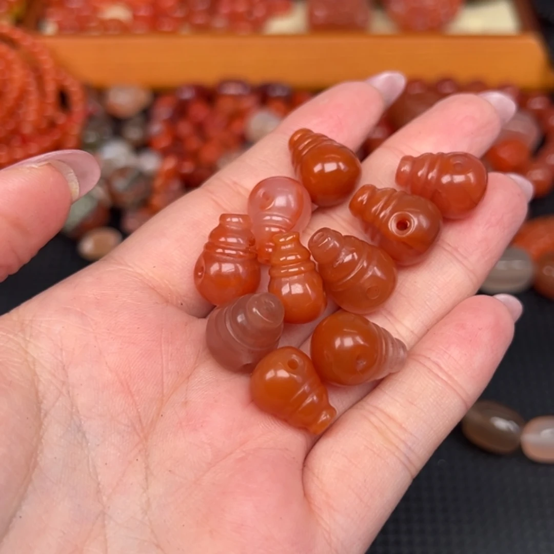 南红玛瑙未镶嵌吊坠(不含链)