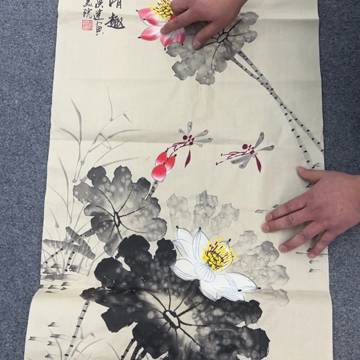 国画国画纯手绘作品