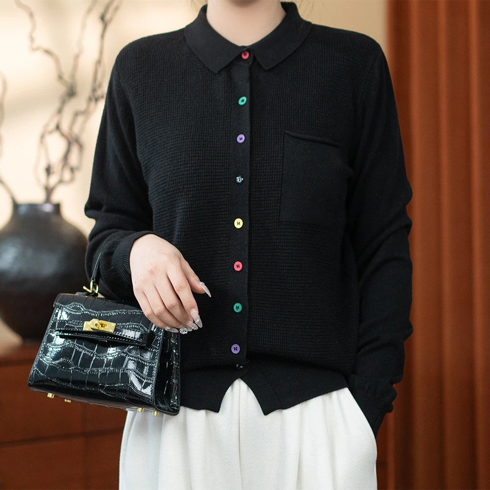 春季洋气气质长袖宽松时尚百搭显瘦套头新款休闲女上衣2501-102