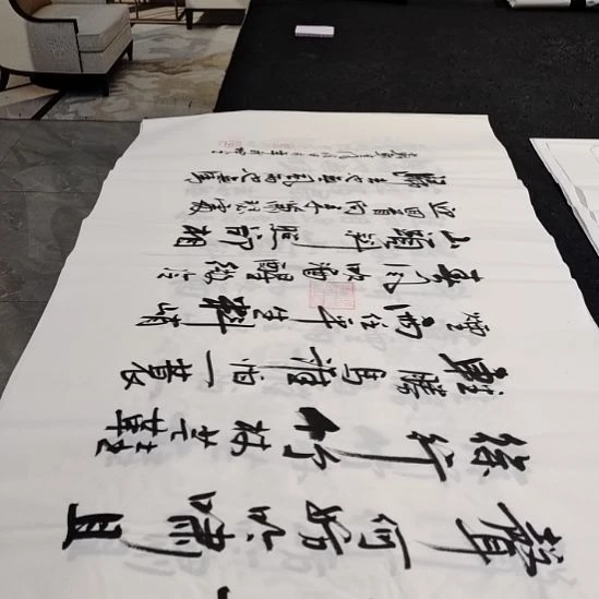翰墨白武坤老师作品一副