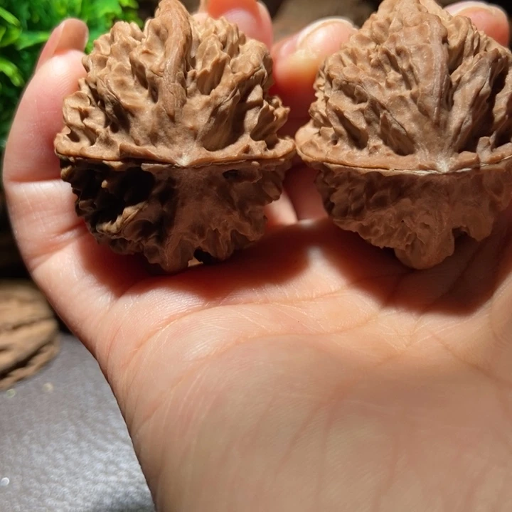 把件文玩核桃东北楸子小雪18