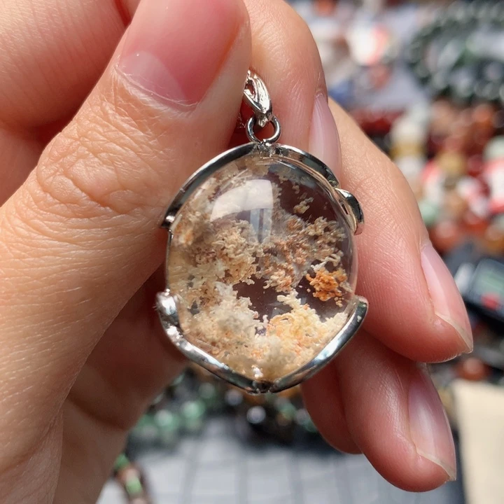 水晶吊坠(不含链)未镶嵌