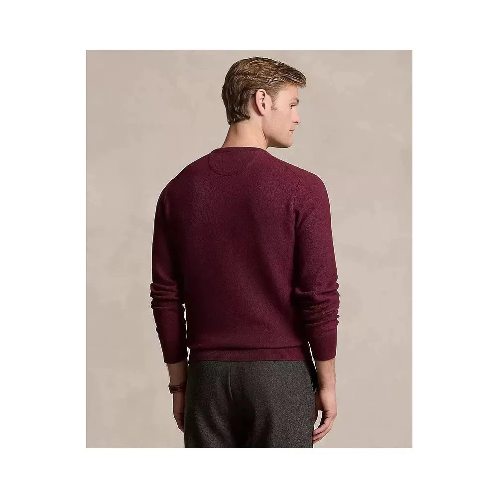 拉家男士全棉针织衫男士薄款针织衫4色