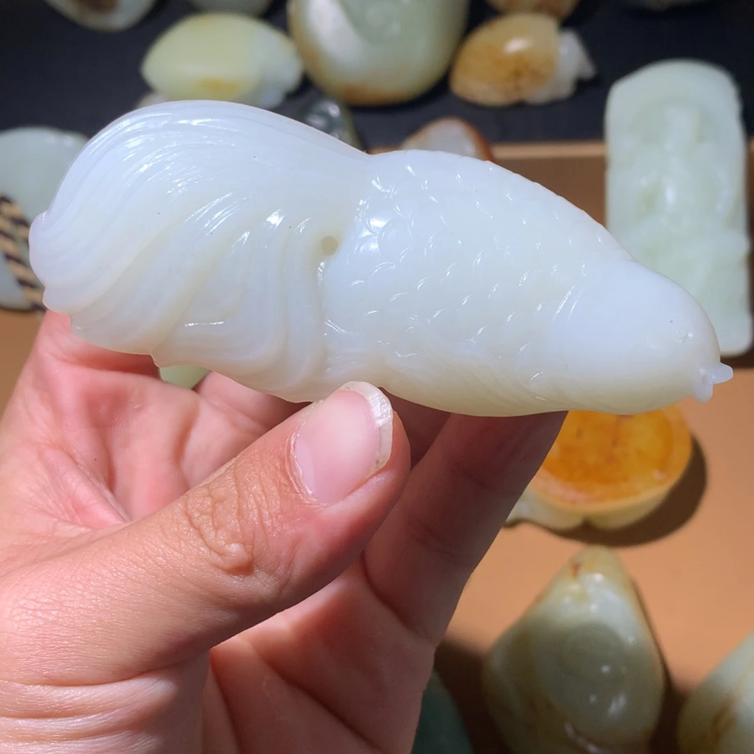 和田玉（糖玉）未镶嵌挂件