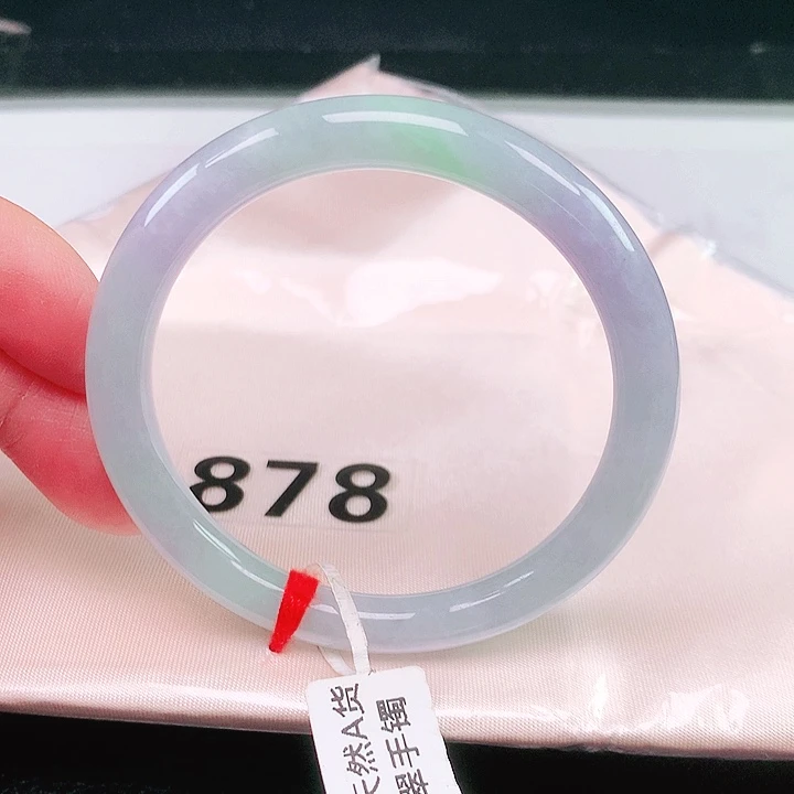 翡翠未镶嵌手镯（圆镯）878