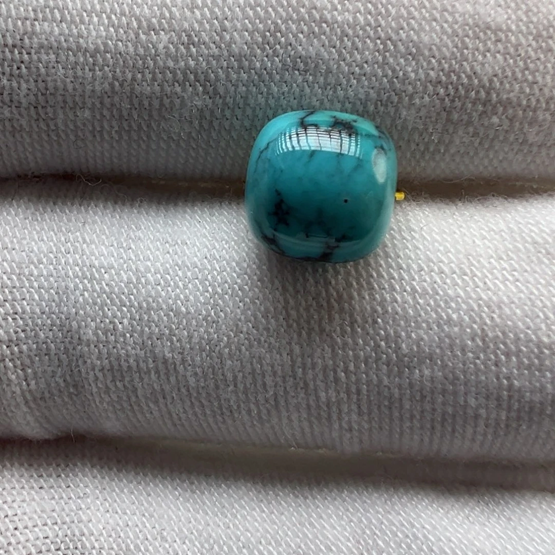 绿松石未镶嵌配饰7.8*7.5