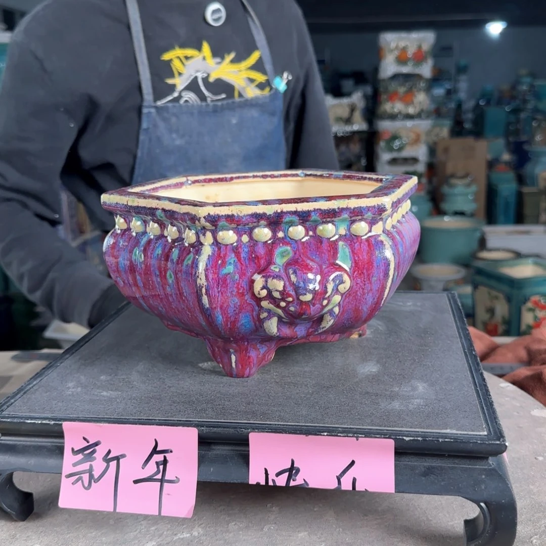 一风堂石湾花盆。