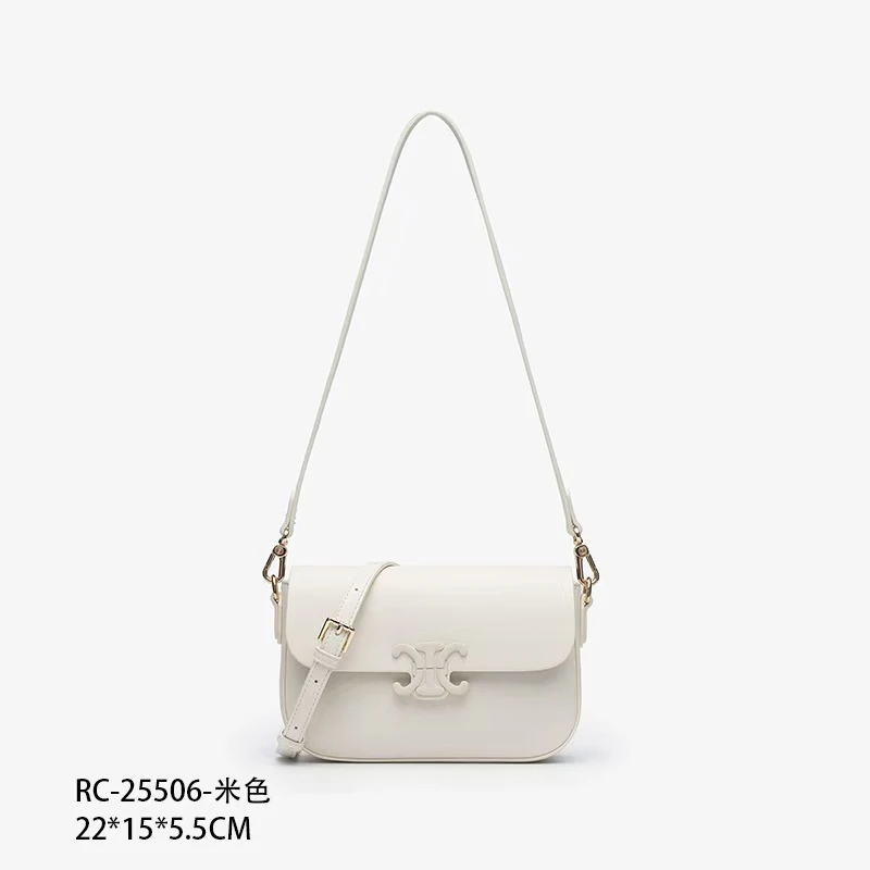 【艳姐甄选】RC-25506-米色女士包包潮流美式度假风休闲夏季