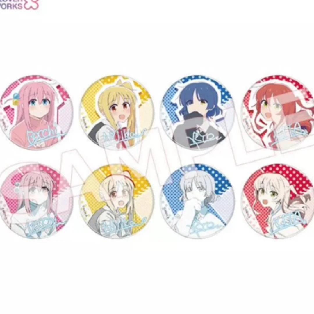 【孤独摇滚】  三叶草联动  吧唧 徽章