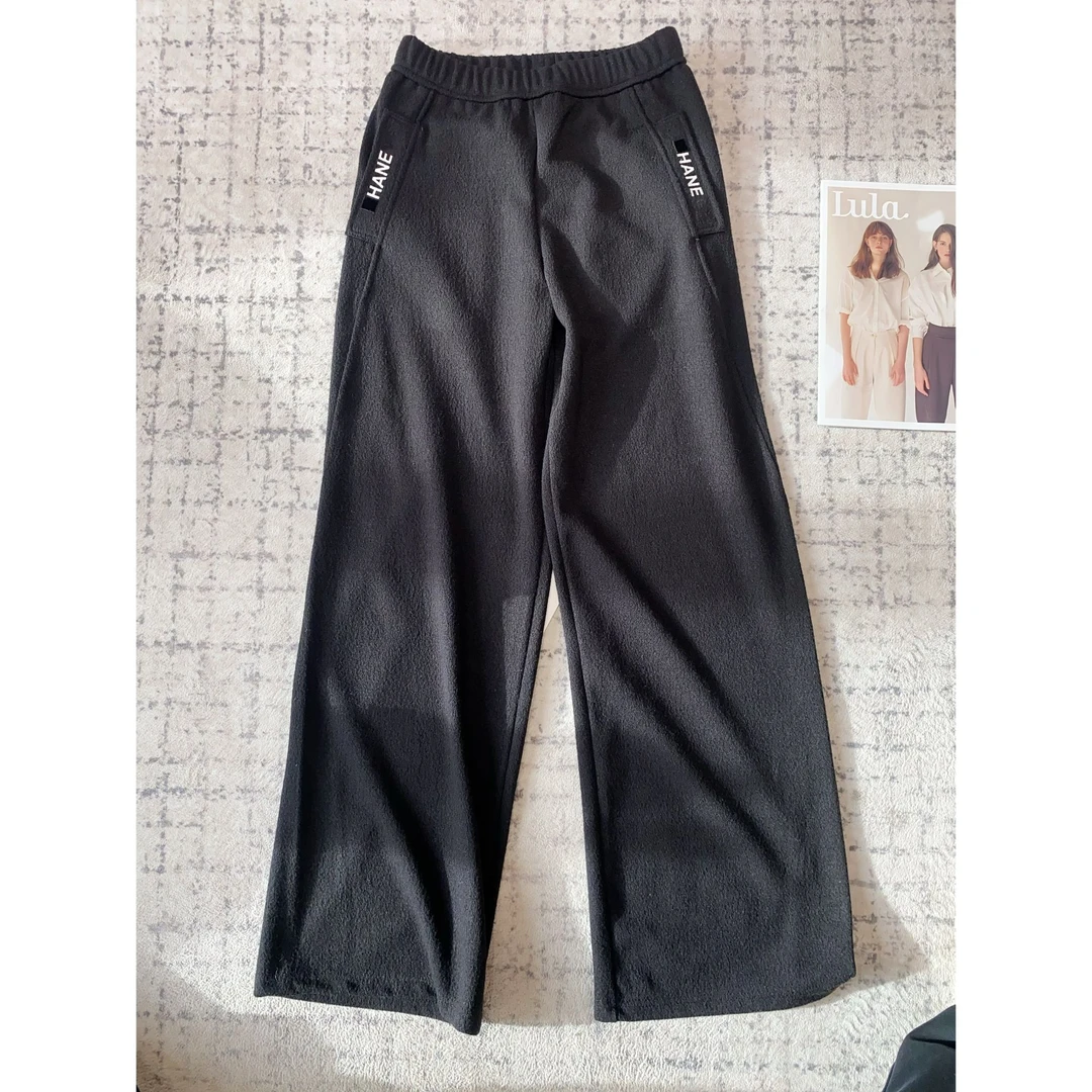 《An ni》【香香】秋冬新品运动休闲百搭羊毛卫裤Ani-D045