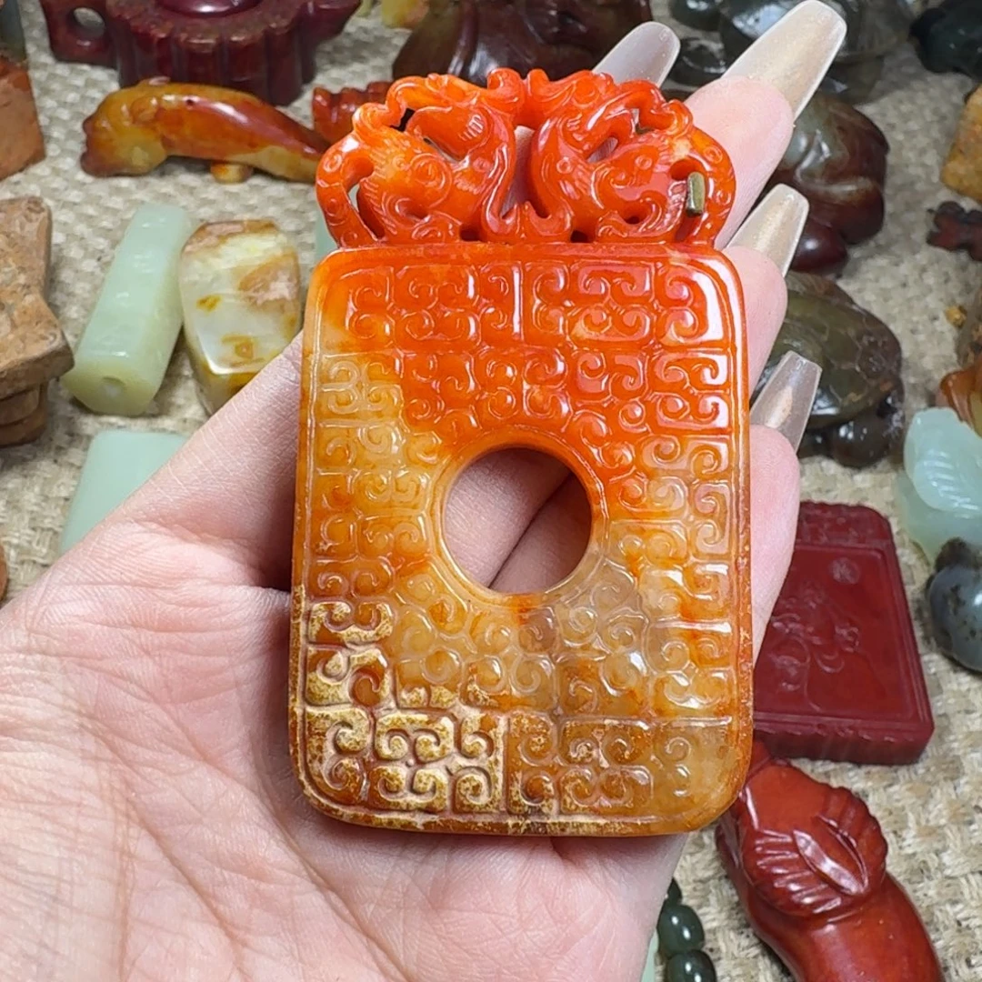 吊坠白玉菩提挂件