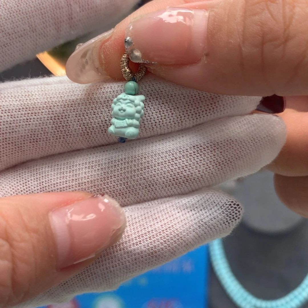 绿松石挂件未镶嵌