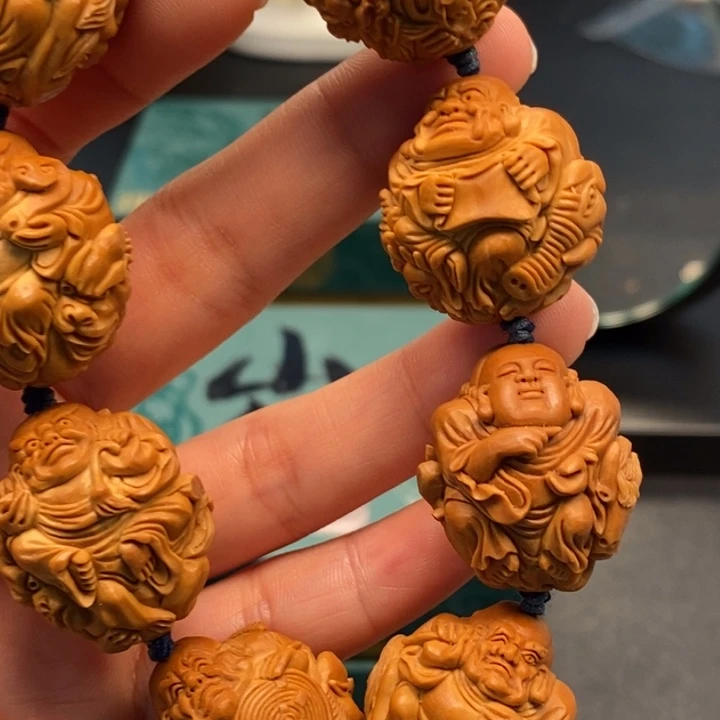 橄榄核手串/手链骑兽罗汉