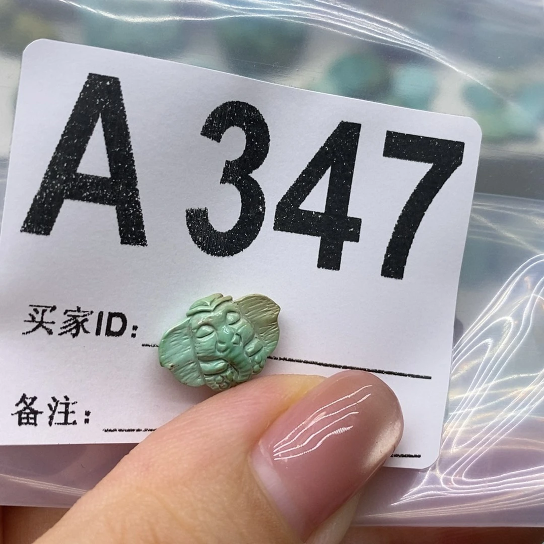 未镶嵌绿松石绿松石配饰定制