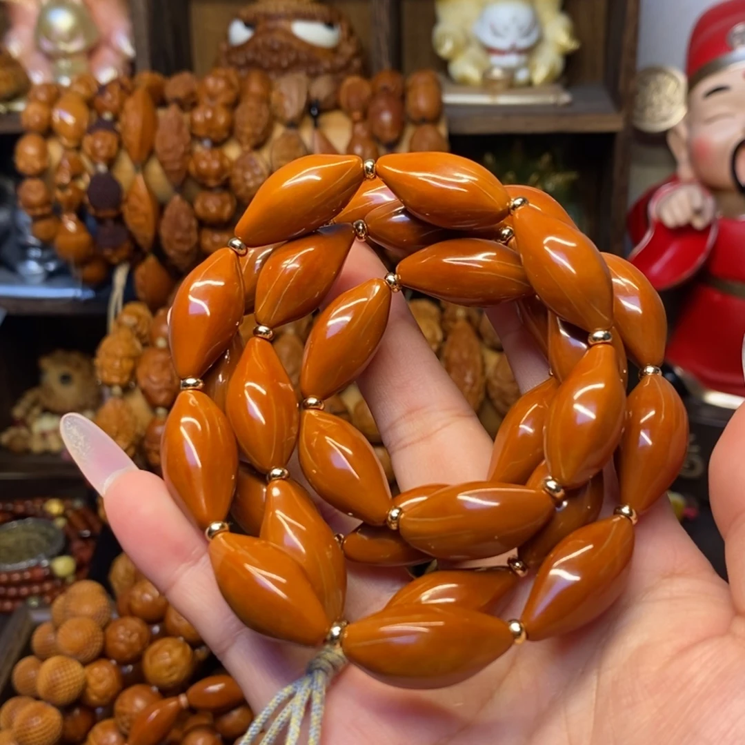 橄榄核手串/手链铁核去皮高抛脖挂