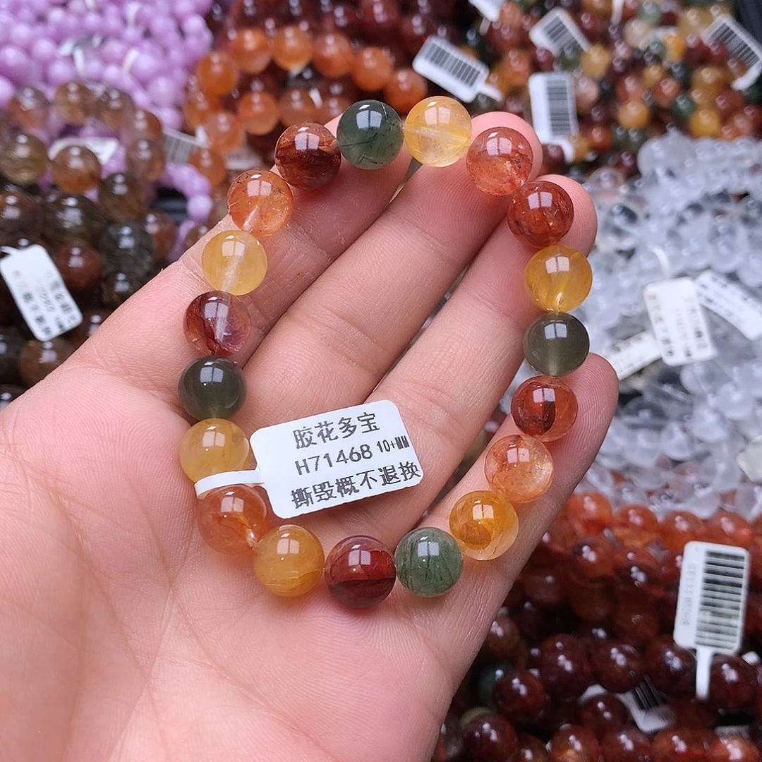 水晶未镶嵌手链，，