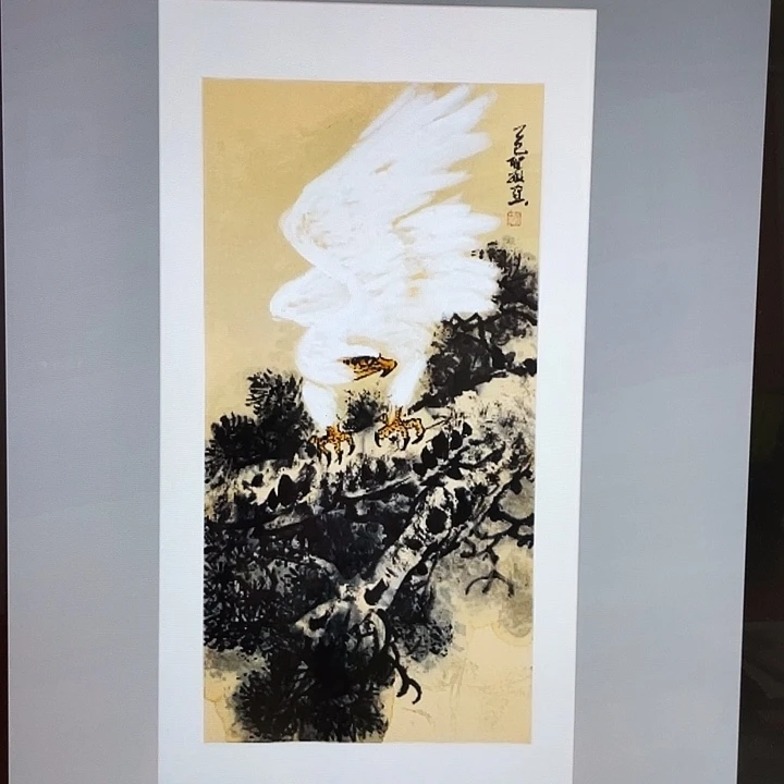 国画张圣敏先生纯手绘作品