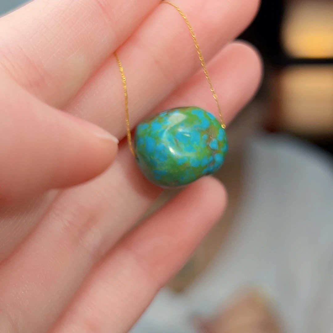 未镶嵌绿松石珠宝奇石