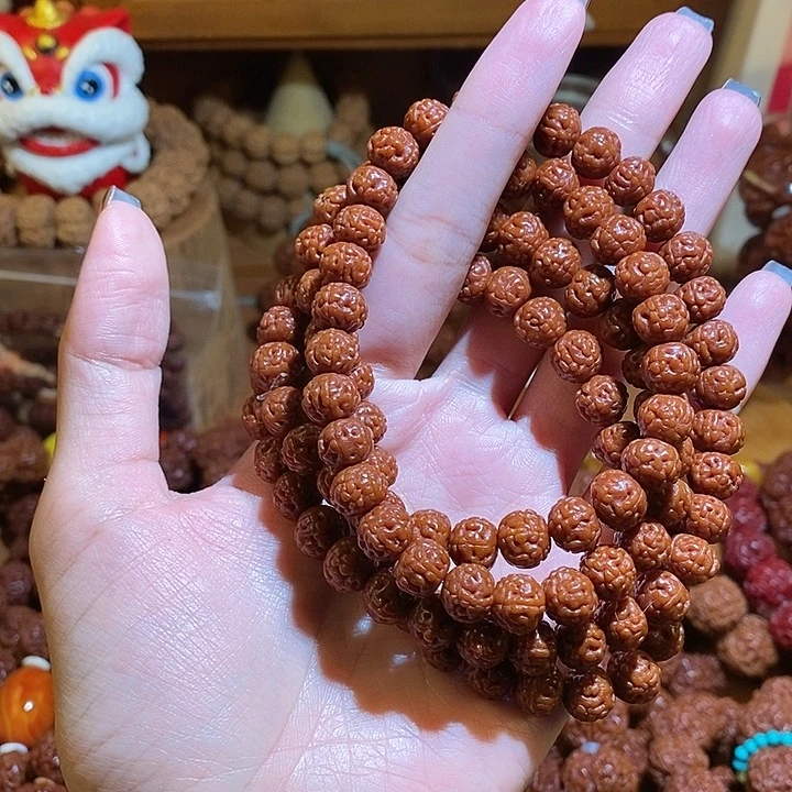 金刚菩提吊坠106玉华金蟾108颗