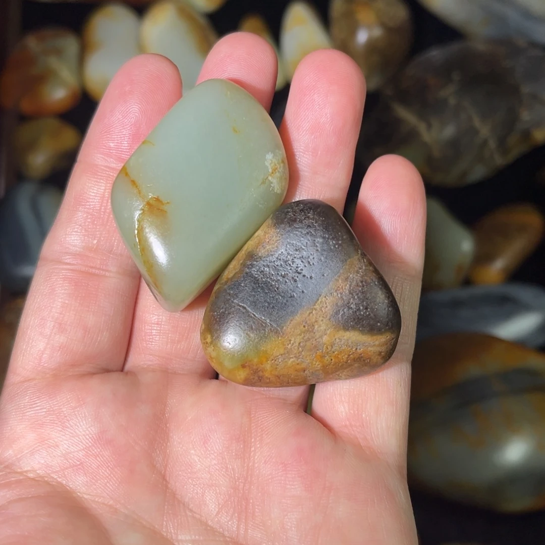 和田玉（糖玉）未镶嵌挂件77