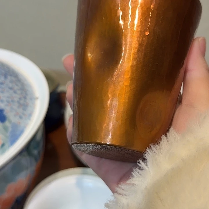 蓝***果景德镇陶瓷艺术品