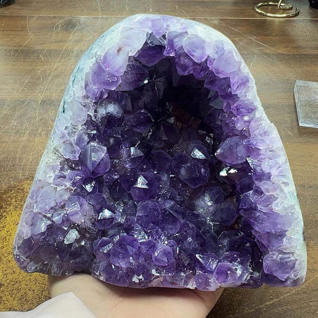 紫晶摆件未镶嵌福利