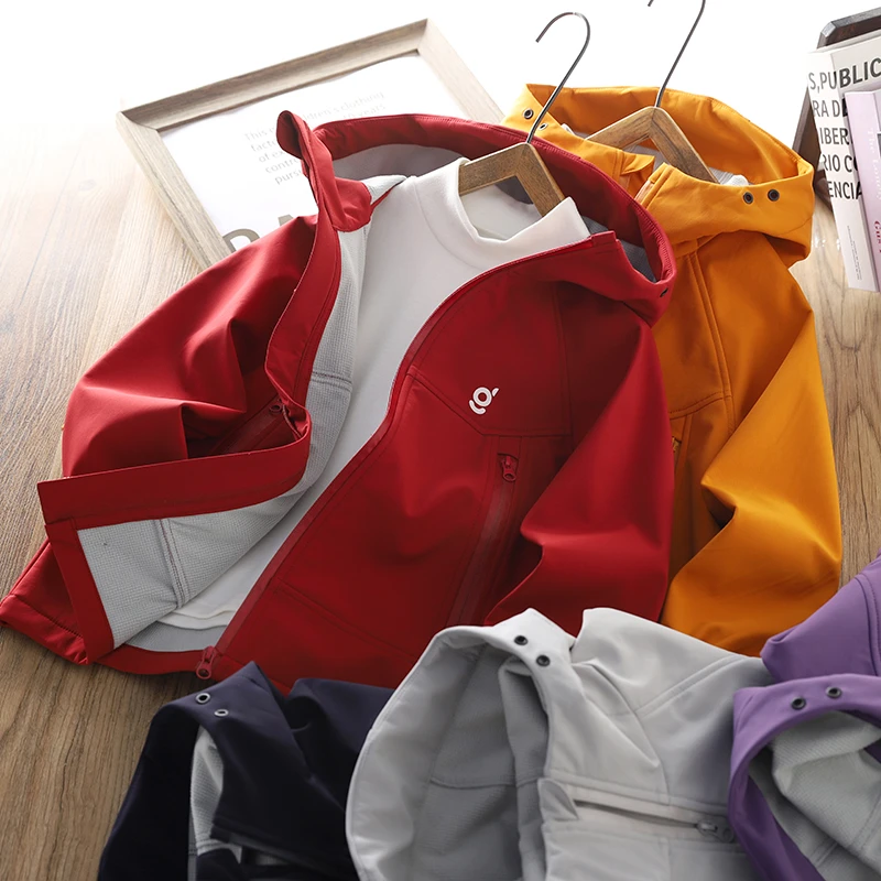 男童加绒外套2025秋冬新款儿童防风保暖上衣连帽中大童户外棉衣服