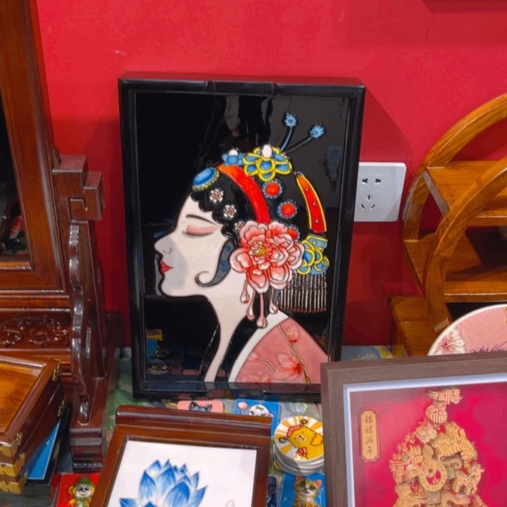 紫***隆陶瓷瓷板画艺术作品