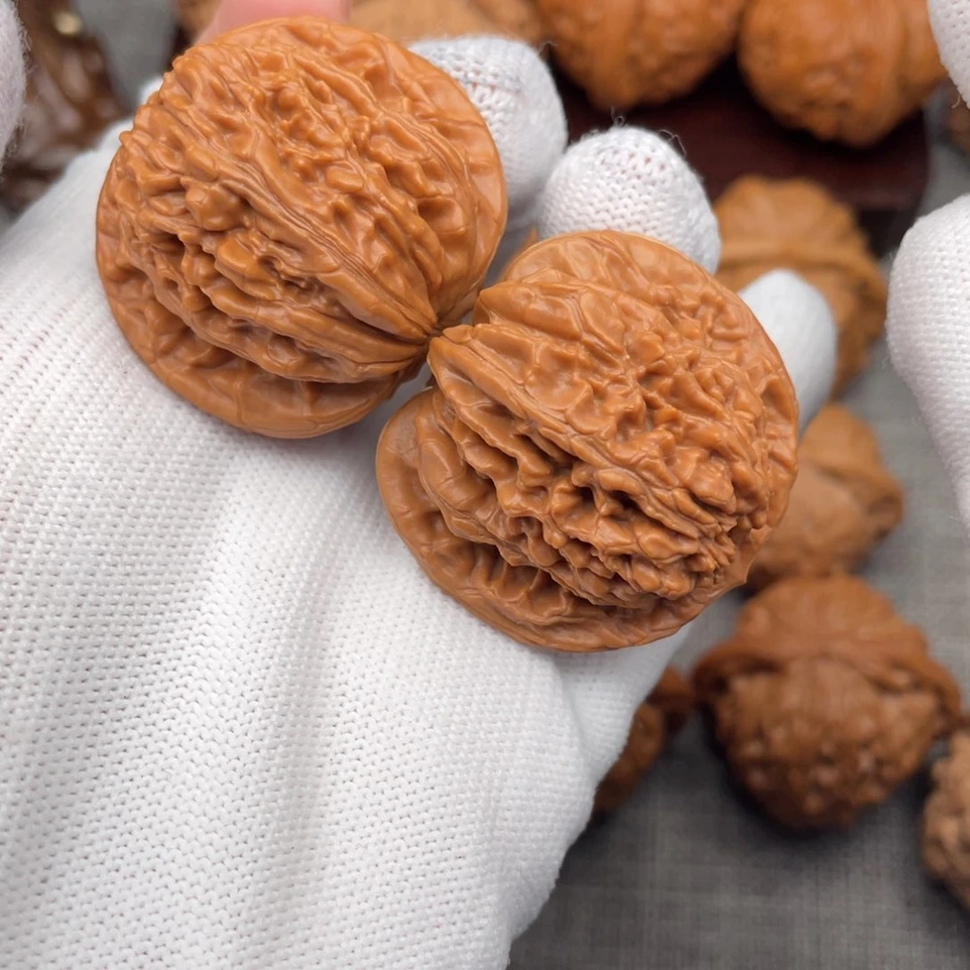 文玩核桃把件38平谷楼