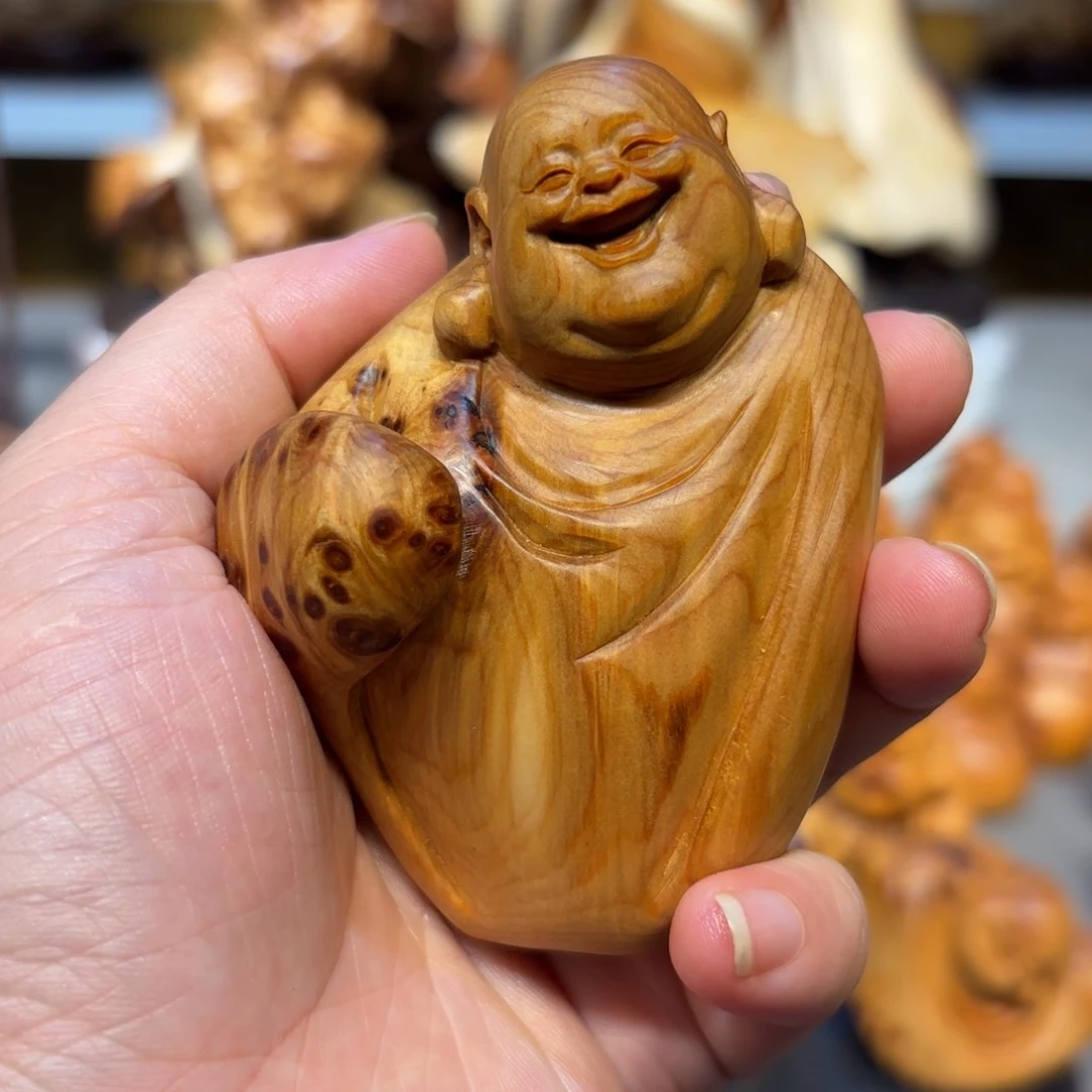 柏木（崖柏）太行崖柏弥勒佛留疤