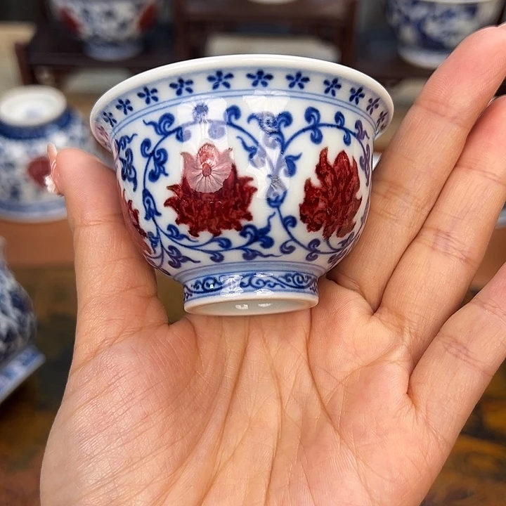 杯Z***c景德镇手绘主人杯