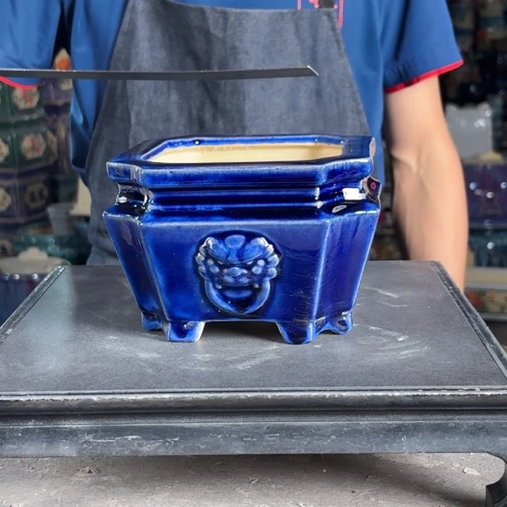 一风堂石湾花盆 内11*8