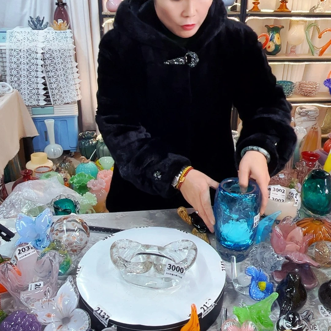 3000 家悦美居琉璃摆件不完美