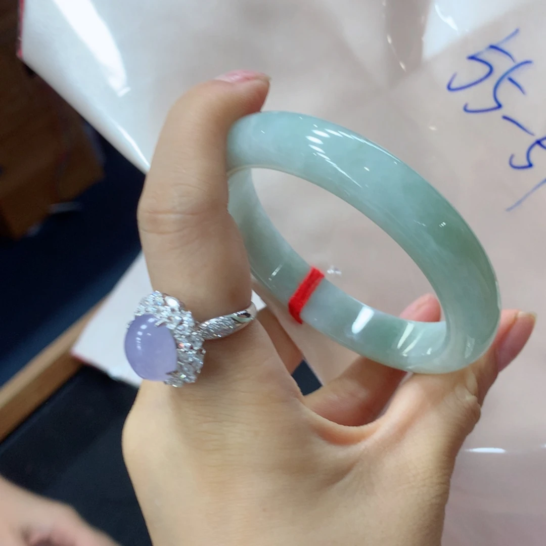 翡翠未镶嵌手镯买断