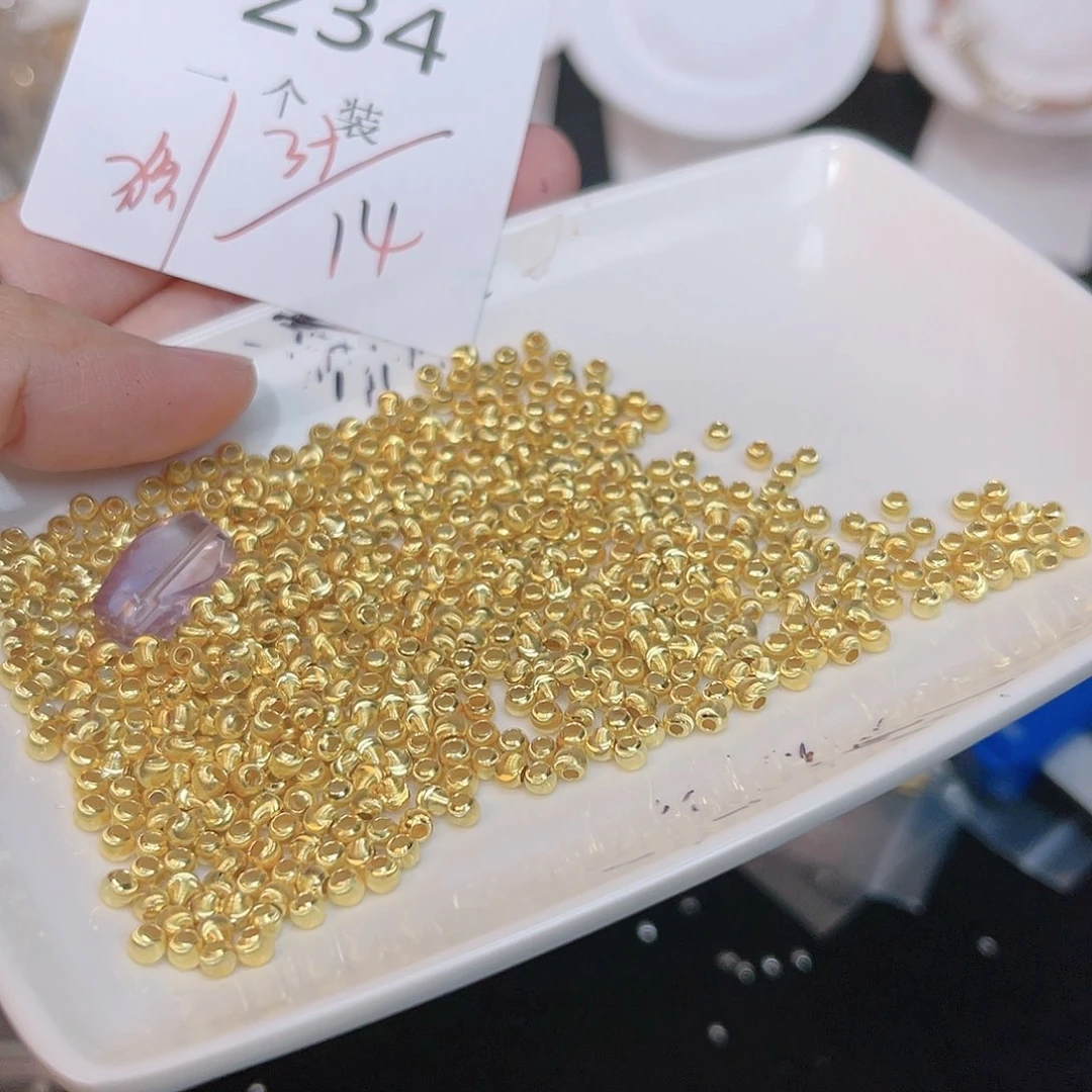 紫晶珠宝半成品银S925镀金镶嵌234