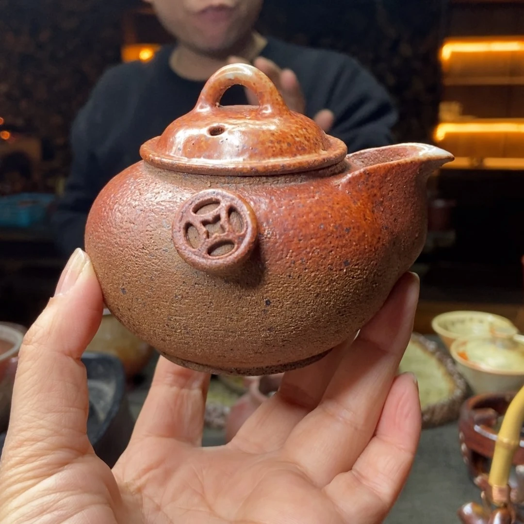 紫砂柴烧紫砂茶具