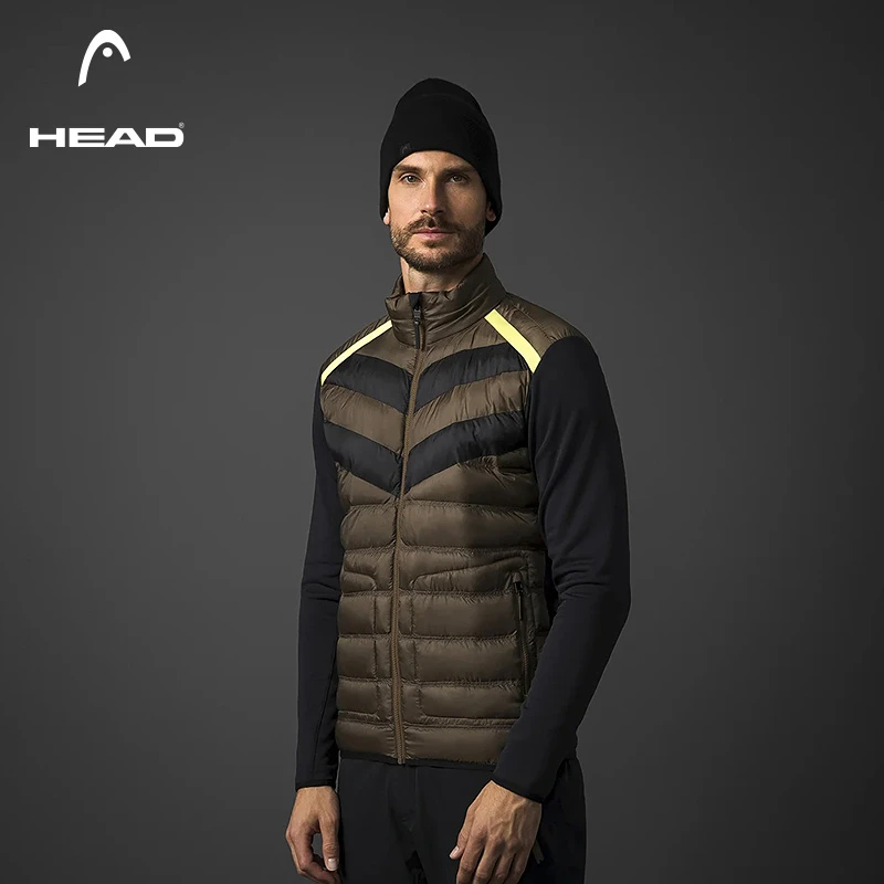 HEAD海德 x PORSCHE保时捷联名滑雪运动中间层冬季款棉夹克男