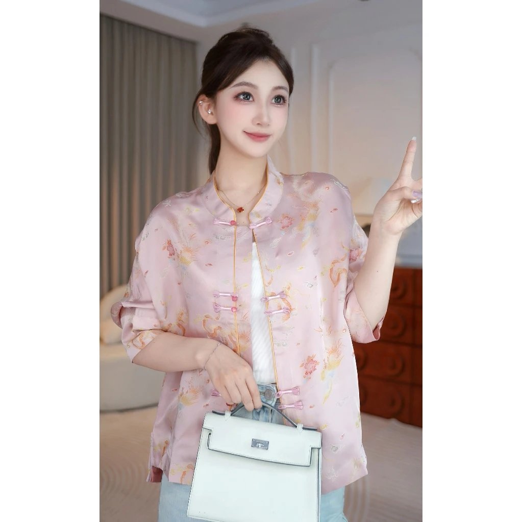 【芍药玫瑰】国风新中式女装气质防晒外套 RS25011