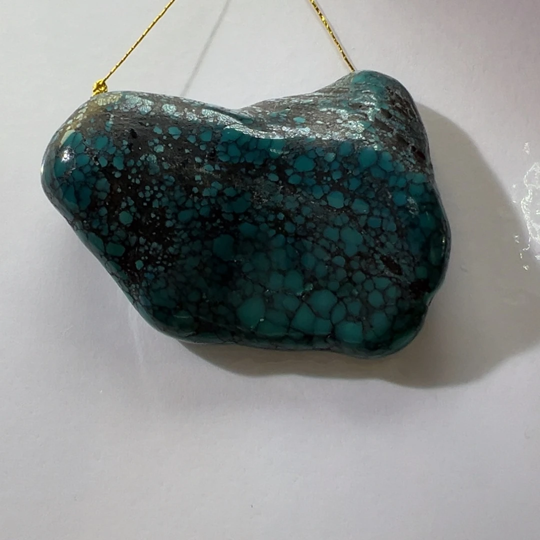 绿松石未镶嵌挂件